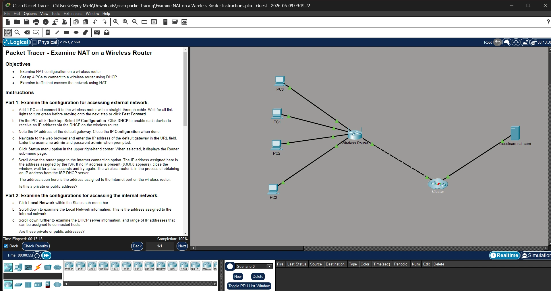 Packet Tracing